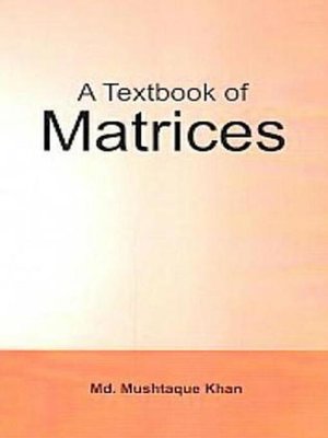 cover image of A Textbook of Matrices